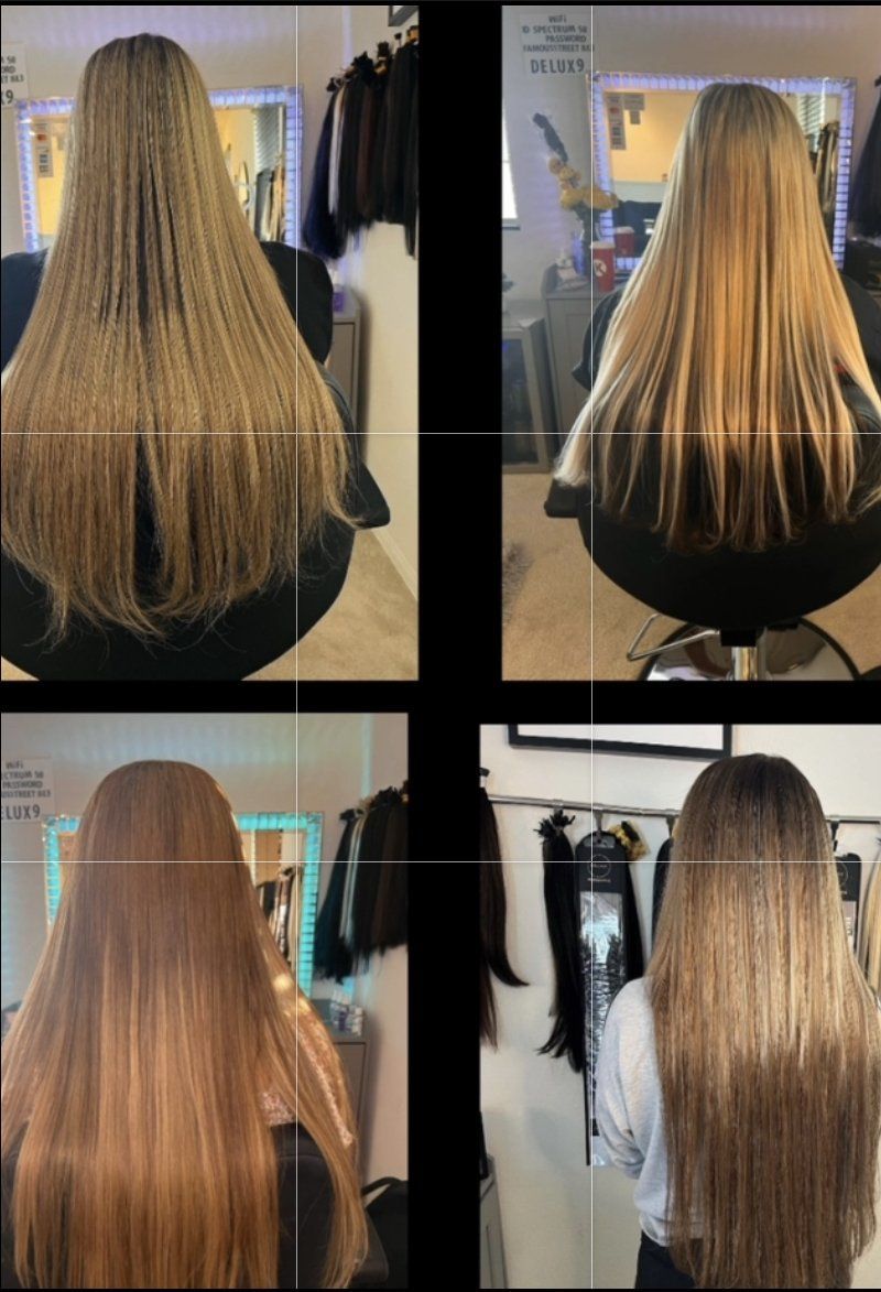 Hair extensions deluxe lady