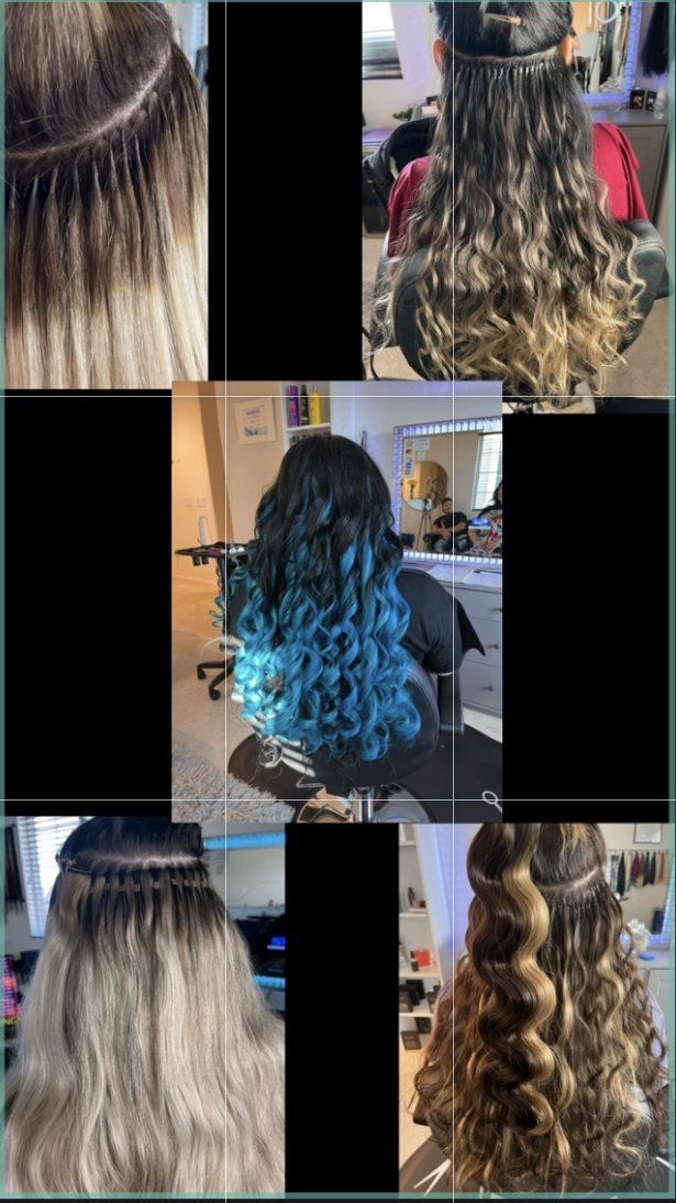 Hair extensions deluxe lady