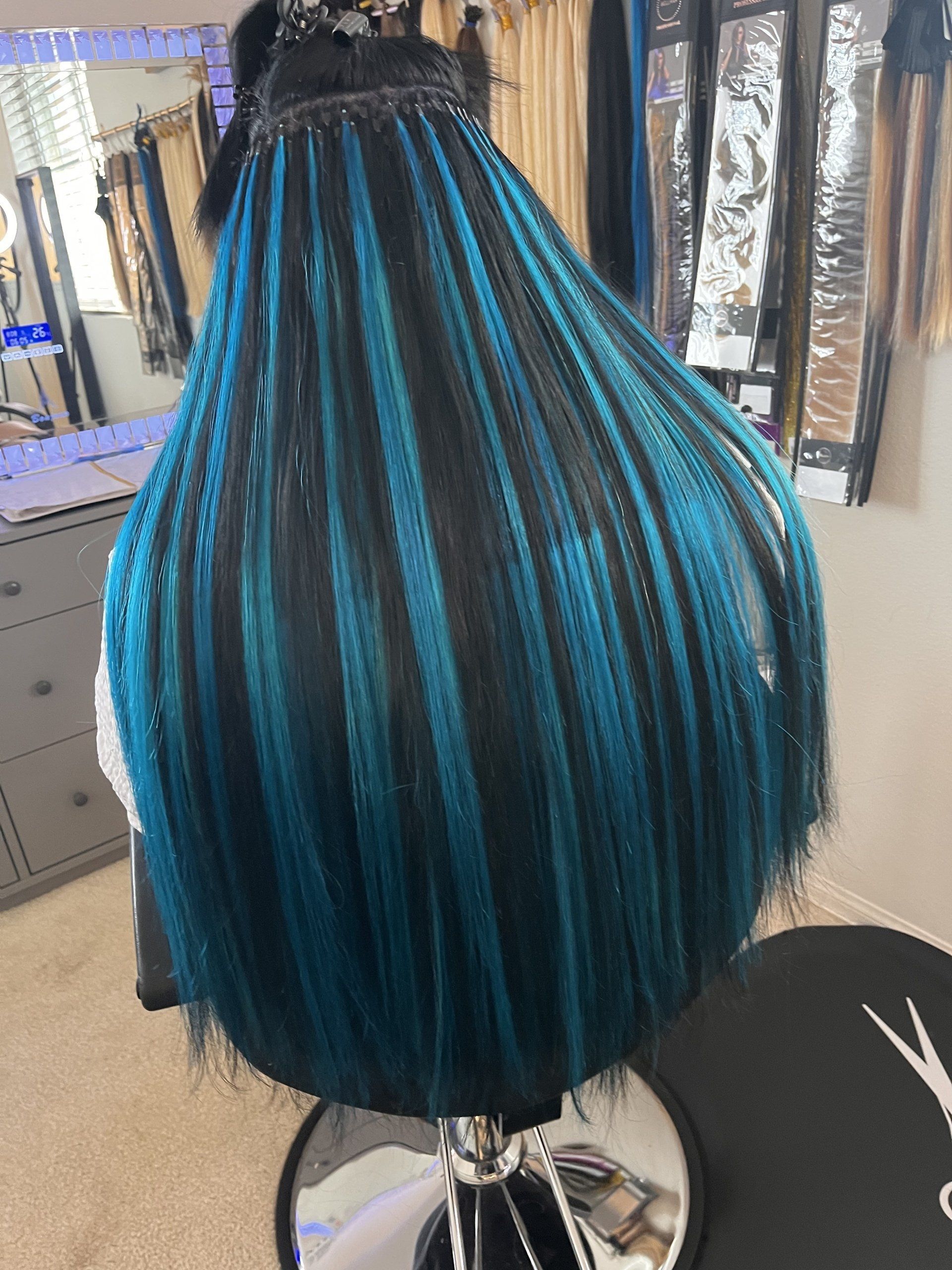 Hair extensions deluxe lady