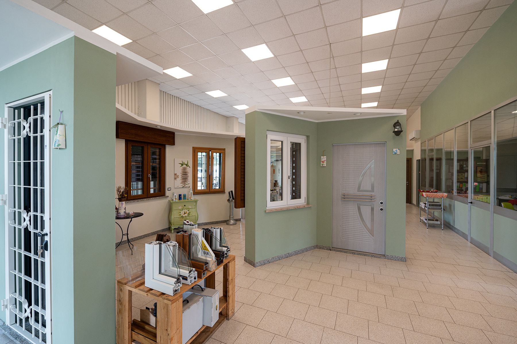 Showroom Nicola Serramenti, Pavia