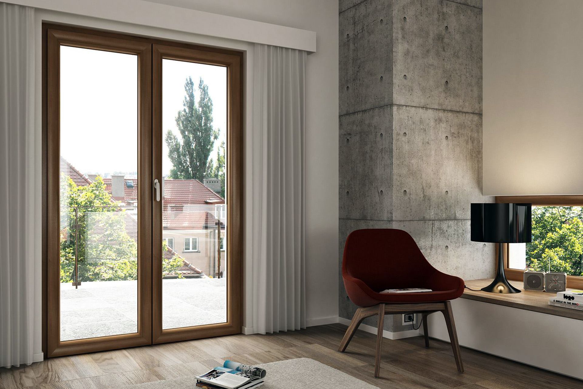 SERRAMENTI IN ALLUMINIO-LEGNO