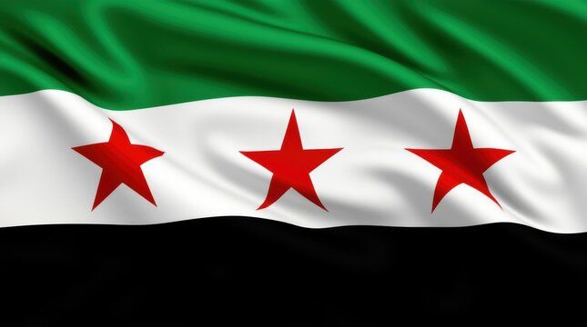 Syria flag and symbol 