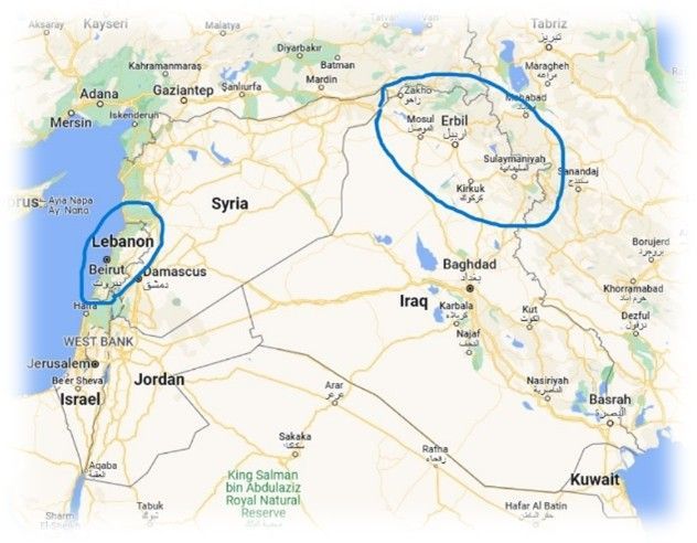 Kurdistan-Iraq and Lebanon - A Time of Refreshing Leaders Conference