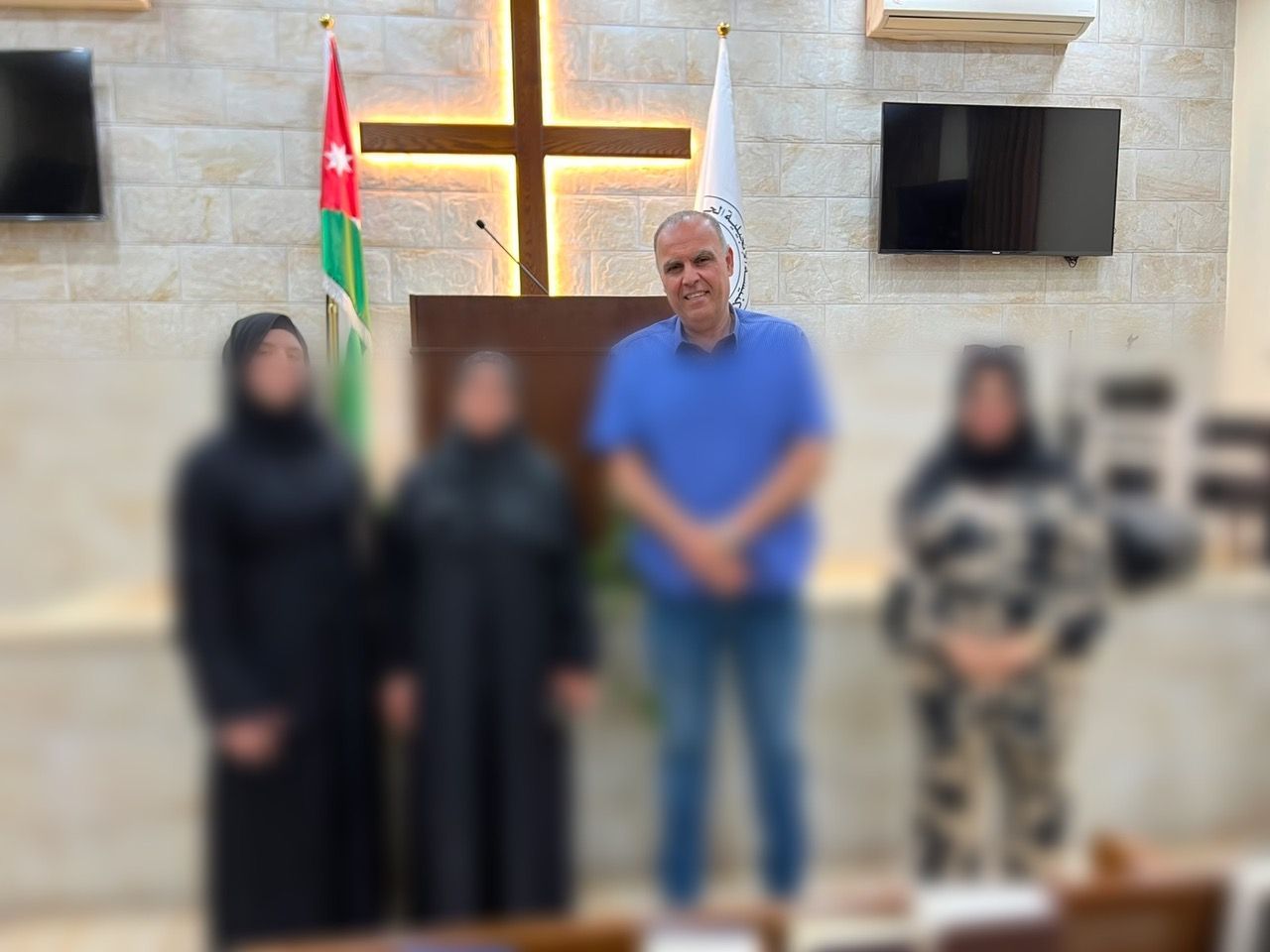 Rami Hanna and students