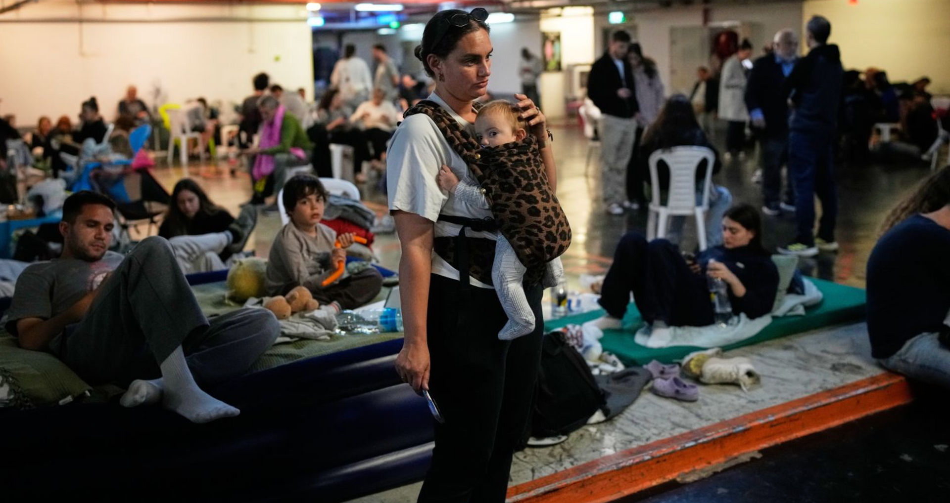 Underground bomb shelter ... 