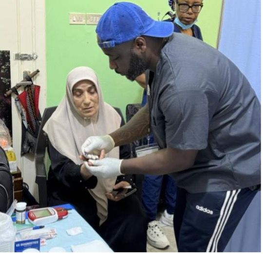 Medical teams serving patients in Jordan