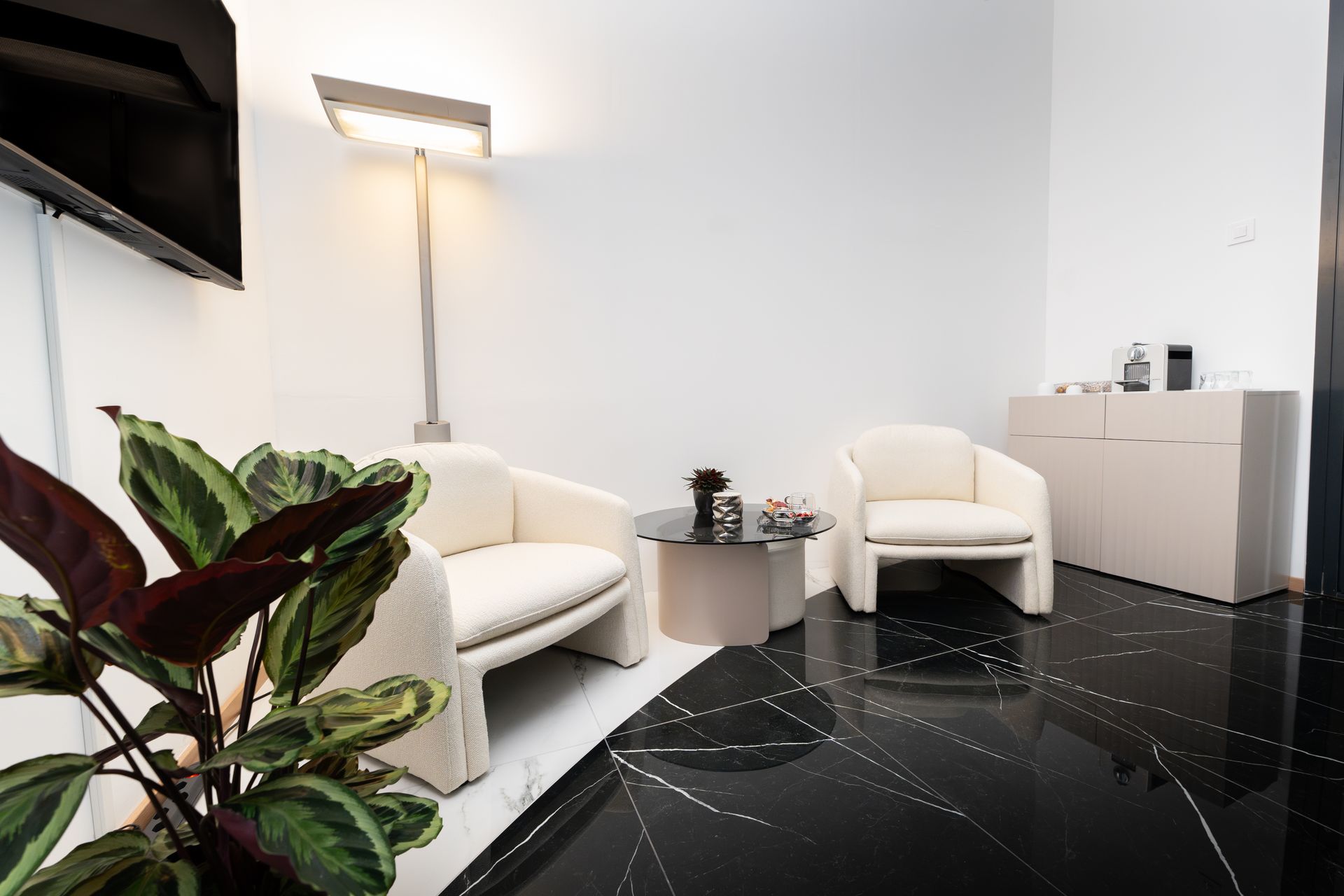 Salle d'attente institut Montreux