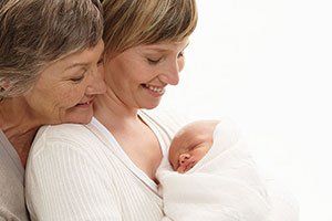 Two Woman with New Born Baby  — Gynecology in Monterey,CA