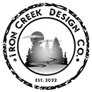 Blue and red heart-shaped graphic; each side has stylized strokes converging at the top, suggesting unity.