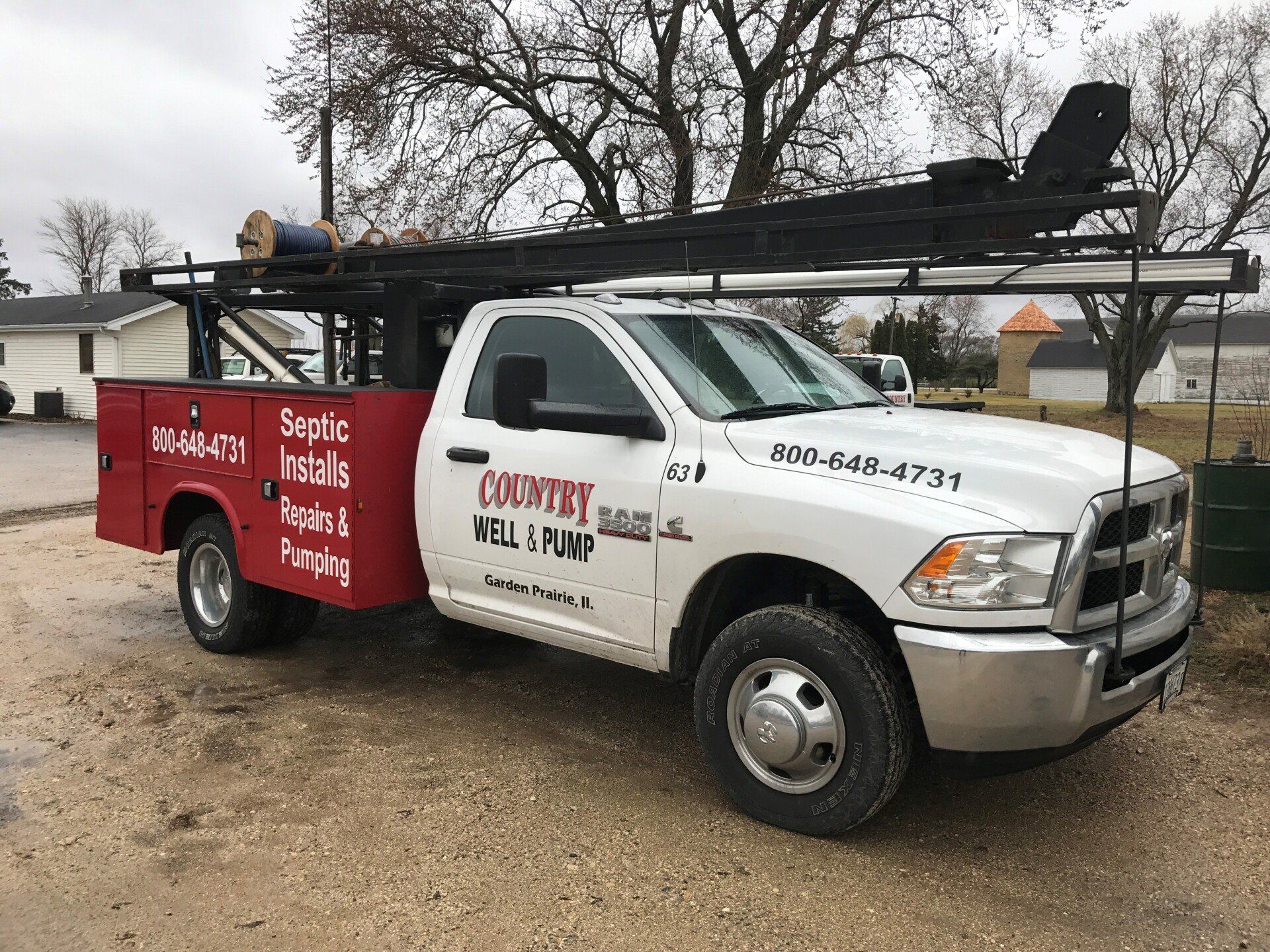 Awesome Service Truck — Garden Prairie, IL — Country Well & Pump