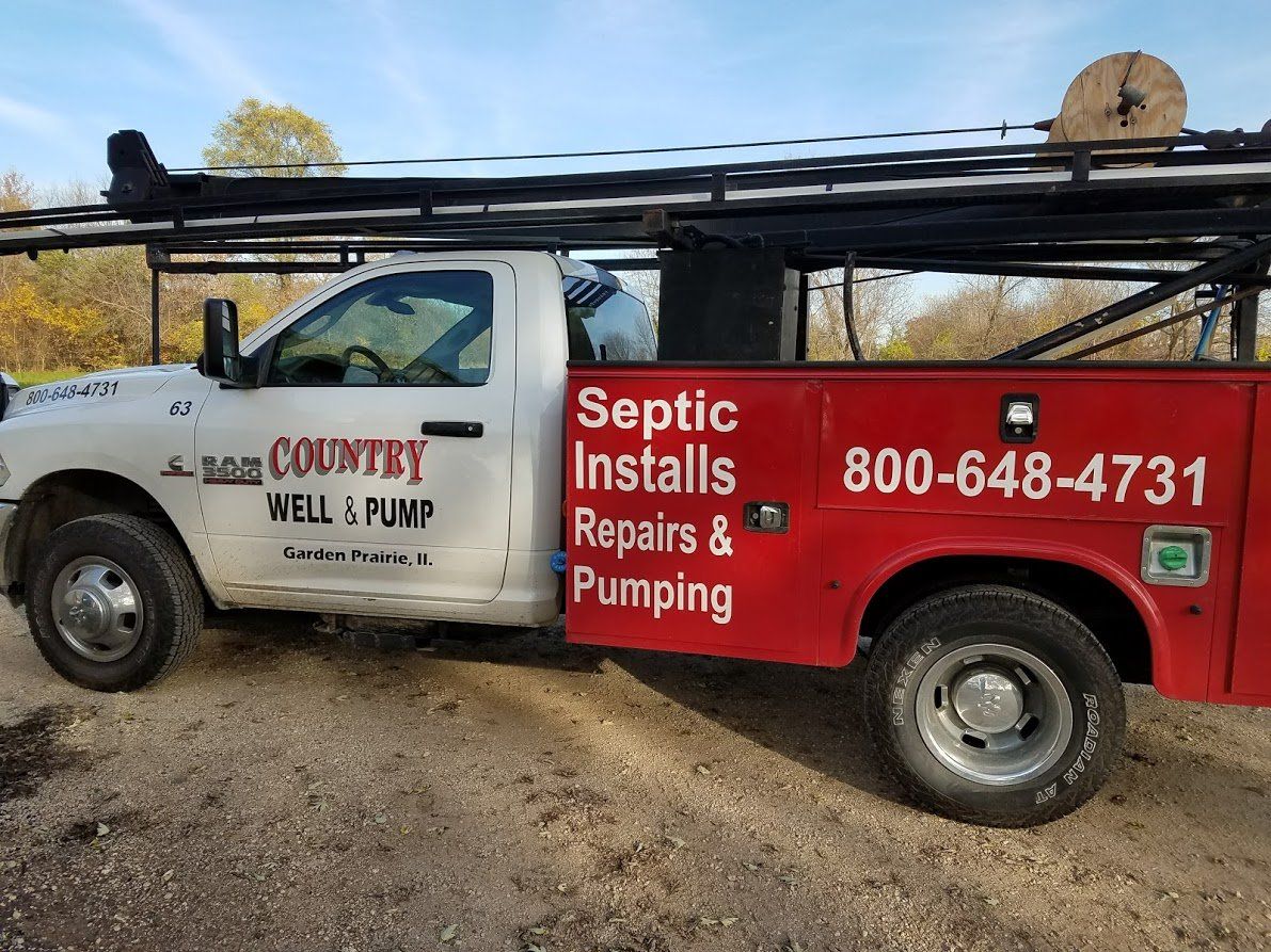 Side Of Service Truck — Garden Prairie, IL — Country Well & Pump