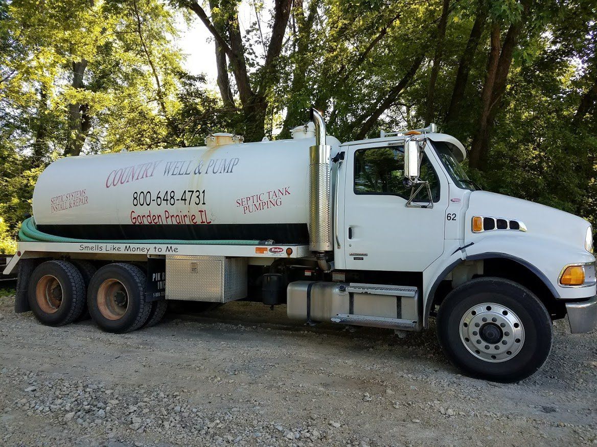 Septic Pumper — Garden Prairie, IL — Country Well & Pump