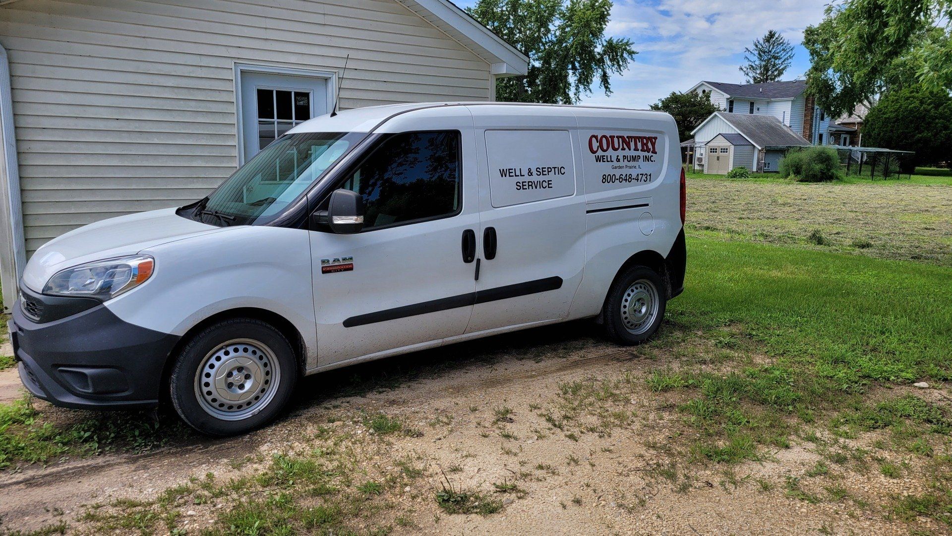 Service Van — Garden Prairie, IL — Country Well & Pump