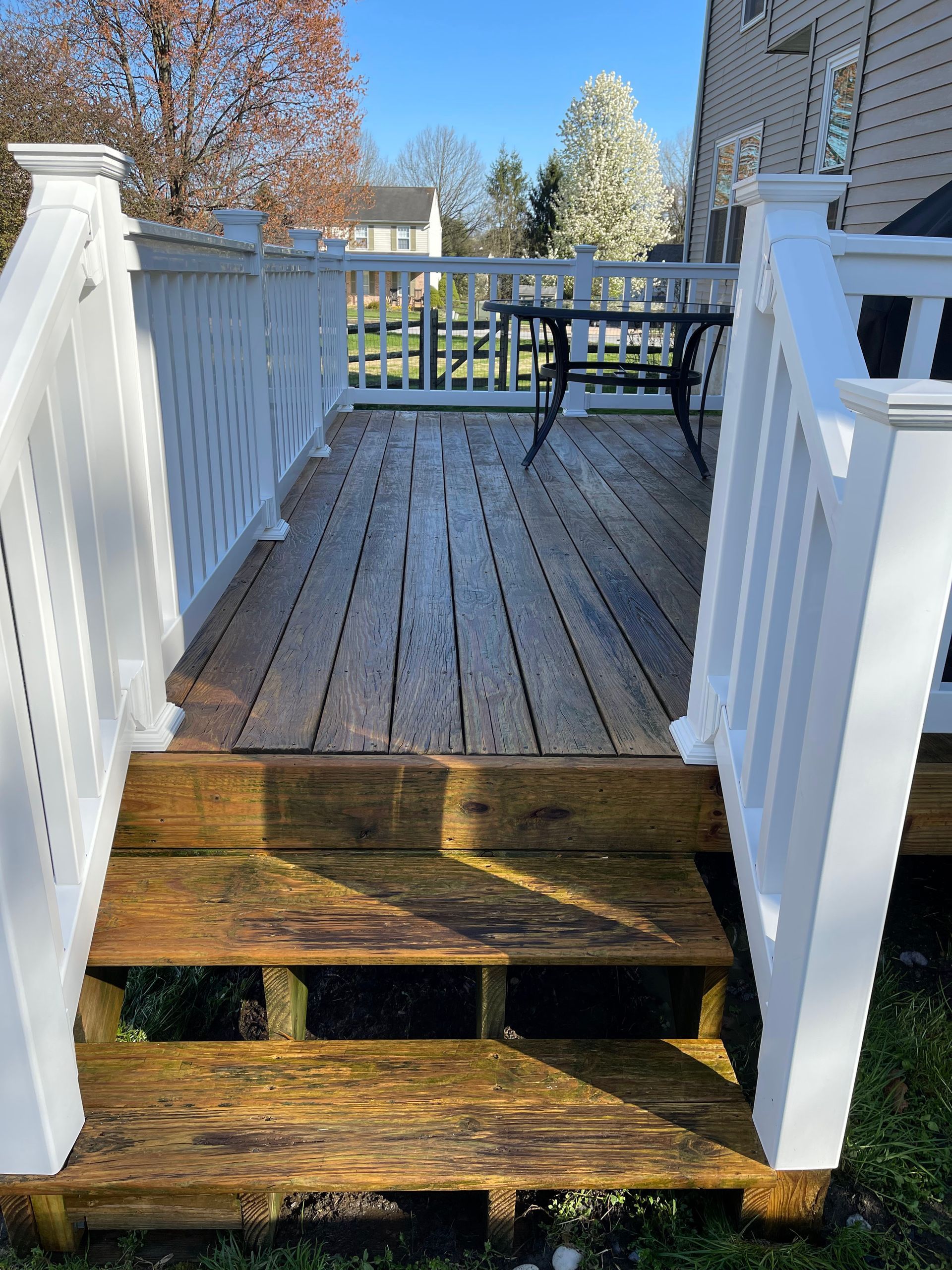 After House Deck Power Washing