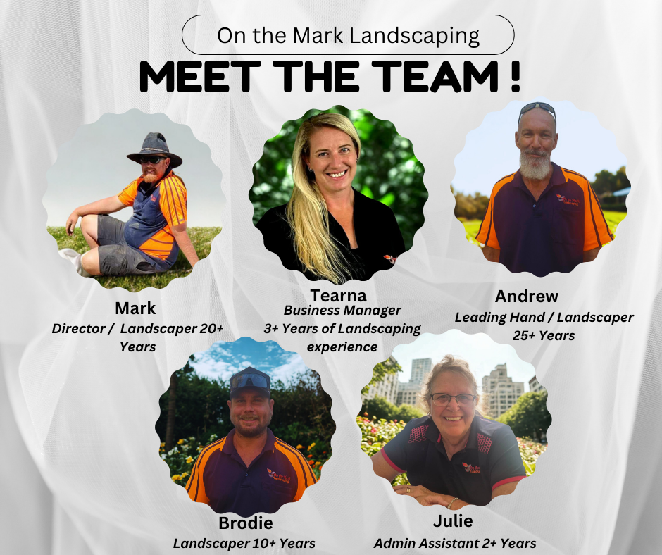 On the Mark Landscaping Team — On The Mark Landscaping in Branyan, QLD