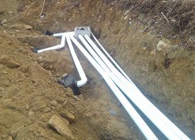 Septic Pipe Line — Mahopac, NY — Evans Septic Tank Service