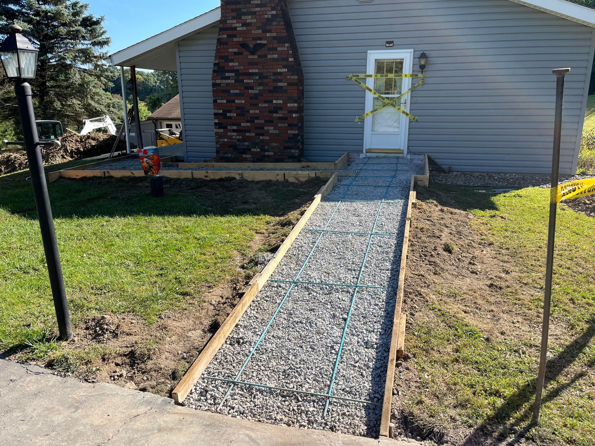 Fiberglass Rod, limestone