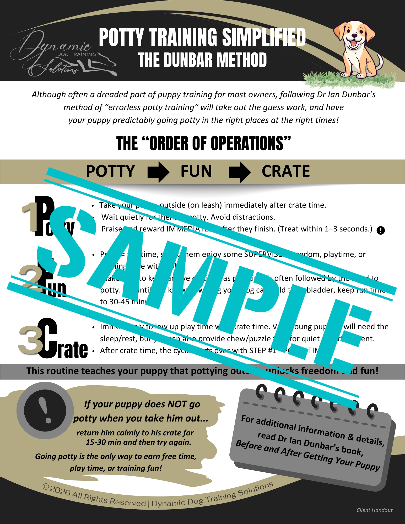 Potty Training Simplified: The Dunbar Method