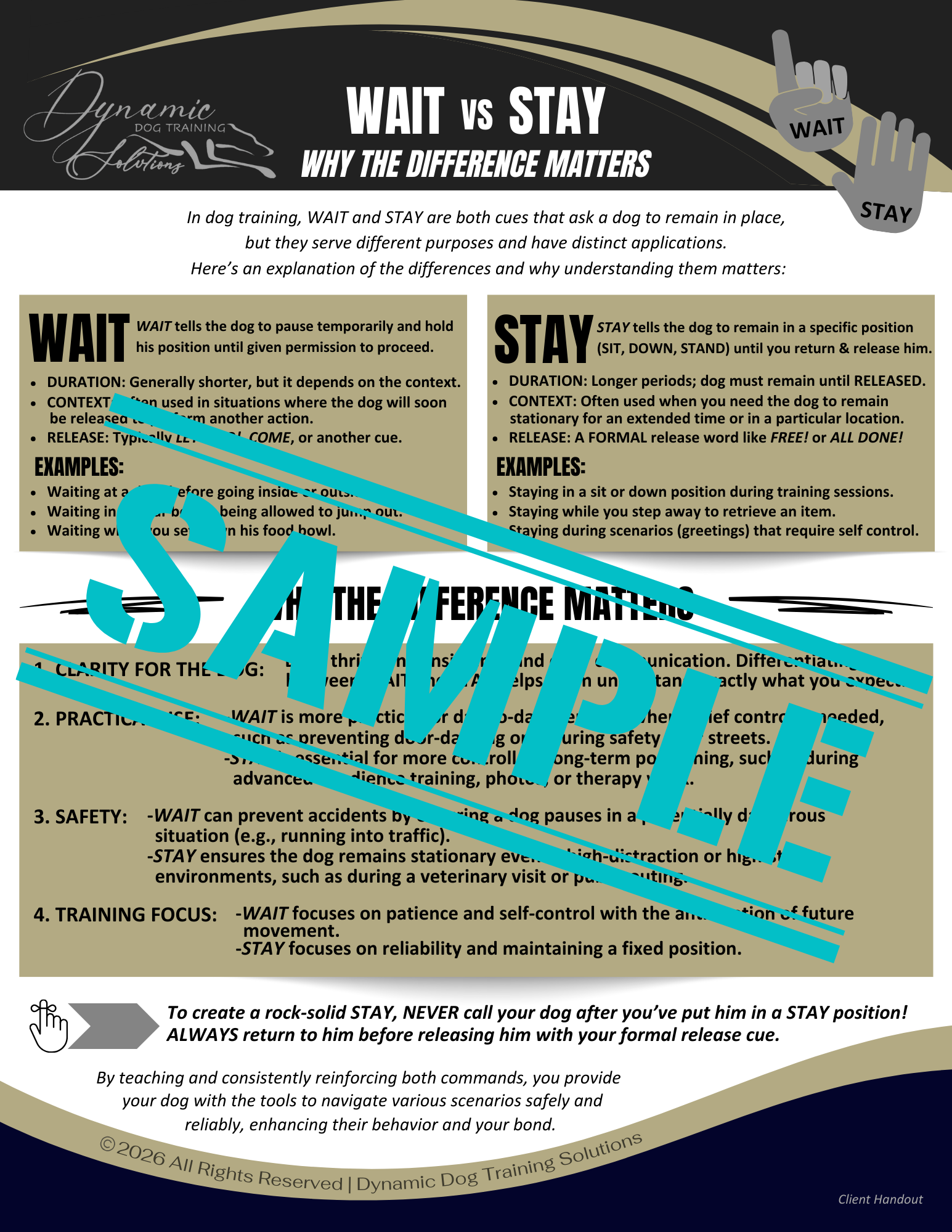 Wait vs Stay: Why the Difference Matters
