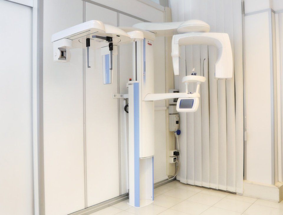 macchinario per radiografie dentali
