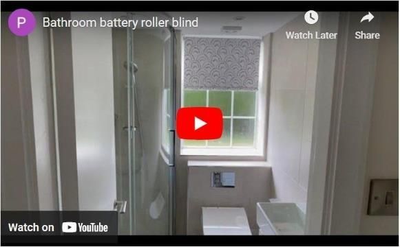 Battery roller blind video