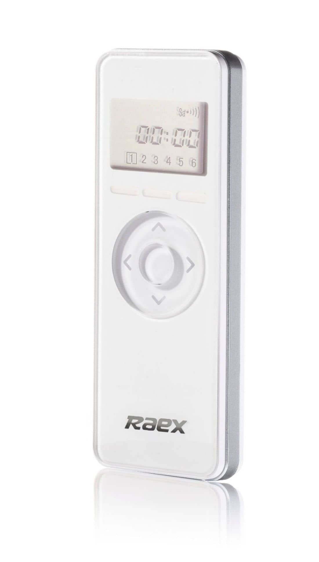 Raex remote controls, handheld and wall switch options
