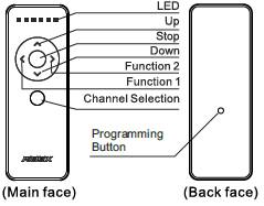 YR2112 remote control