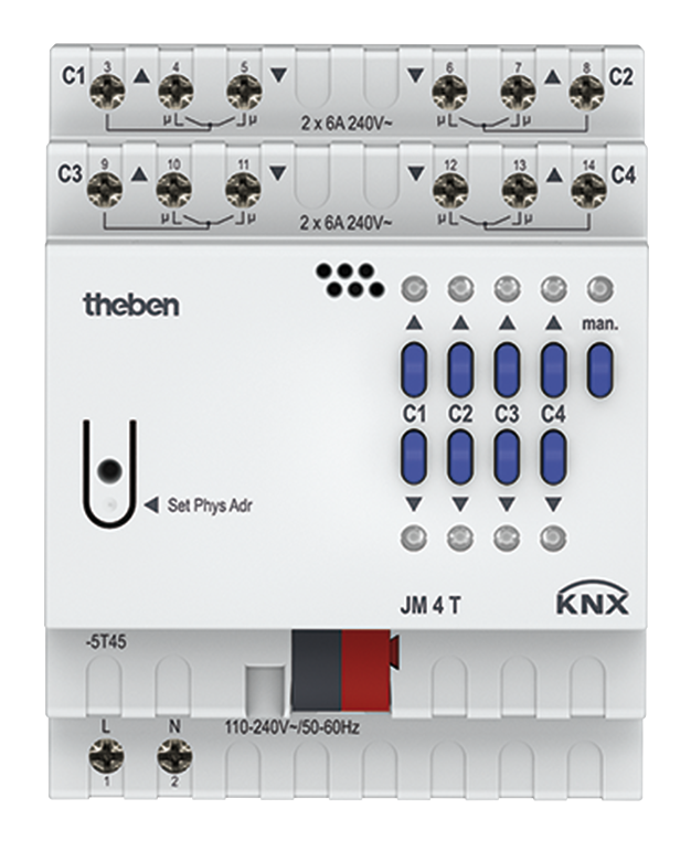 KNX Curtain and Blind Controller