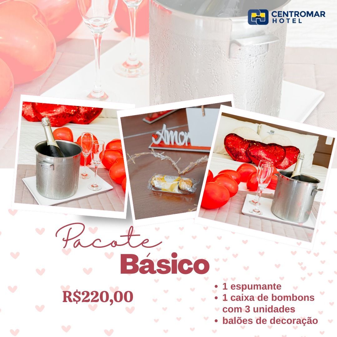 Um anúncio de um pacote chamado basico por R$ 125,00