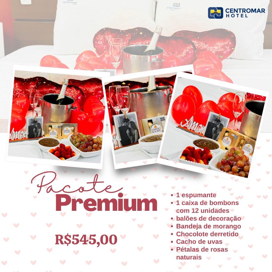 Um anuncio de um pacote de premium r$ 250,00