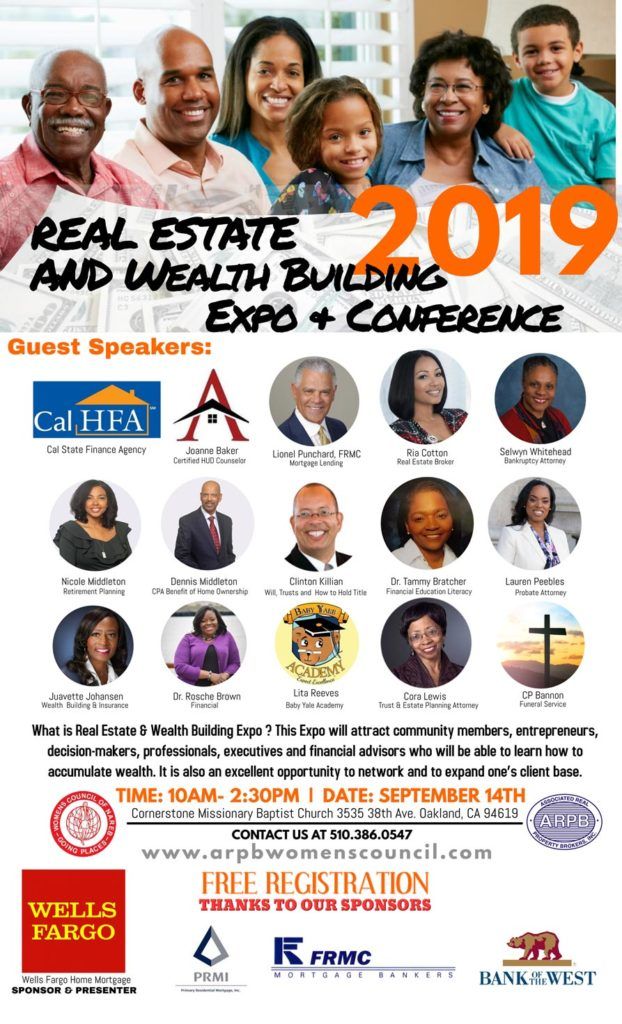 2019 Real Estate and Wealth Building Expo & Conference - Flyer
