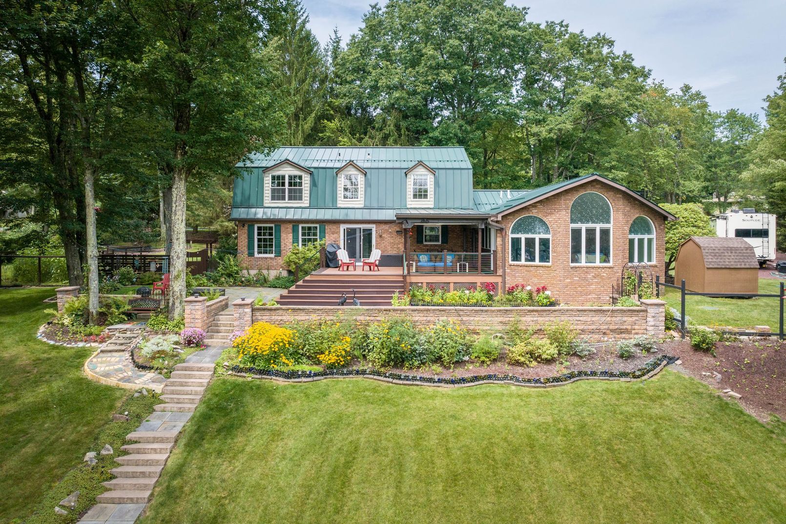 Aerial photo of Real Estate Property by Pocono Drone Photography