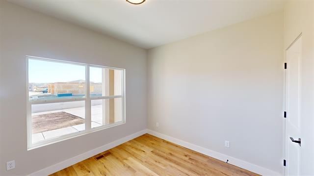 Secondary bedroom or office space in The Silverado model.