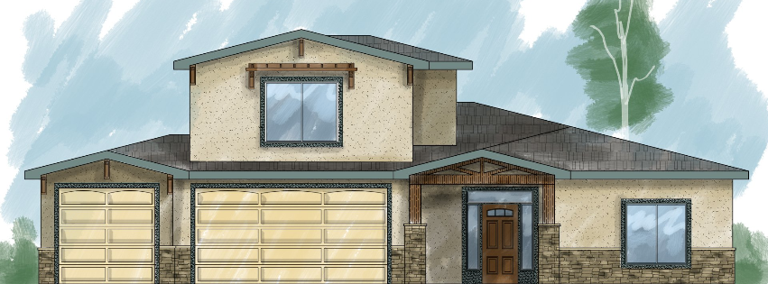 The Cuarzo Front Exterior Elevation | Integrity Homes | Grand Junction, CO 81501