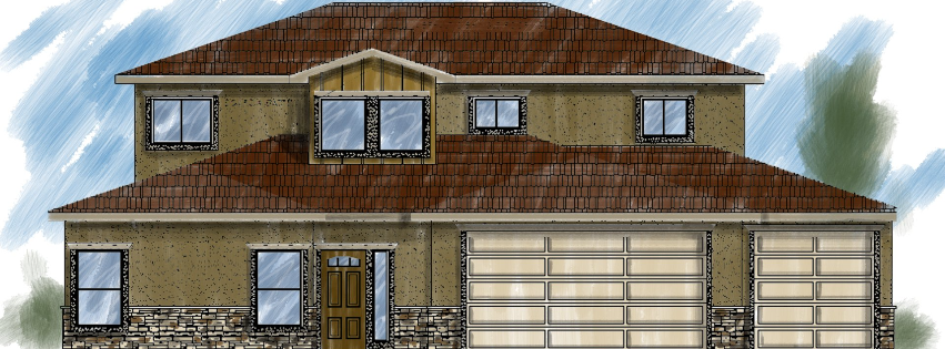 The Esmeralda  Front Exterior Elevation | Integrity Homes | Grand Junction, CO 81501