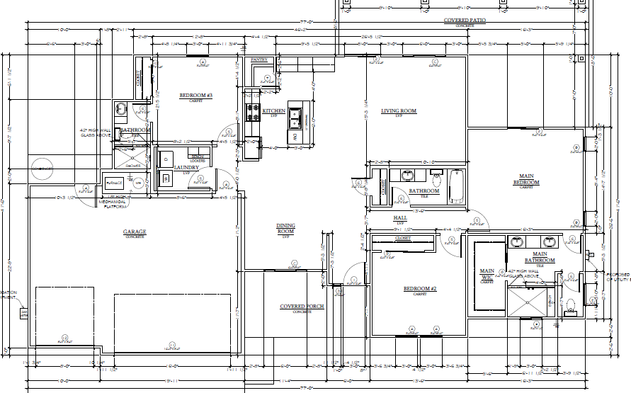 3 car Orchard floor plan