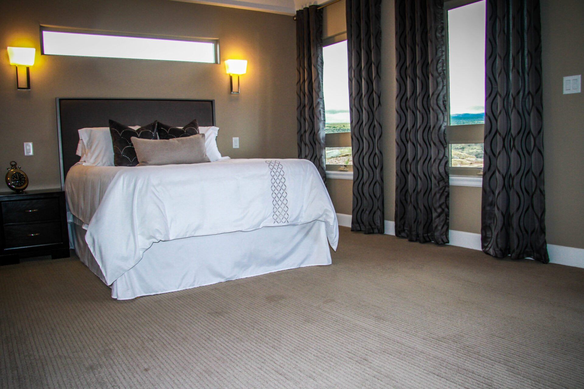 Primary Bedroom with High Window Above Bed | Integrity Homes | Grand Junction, CO 81501