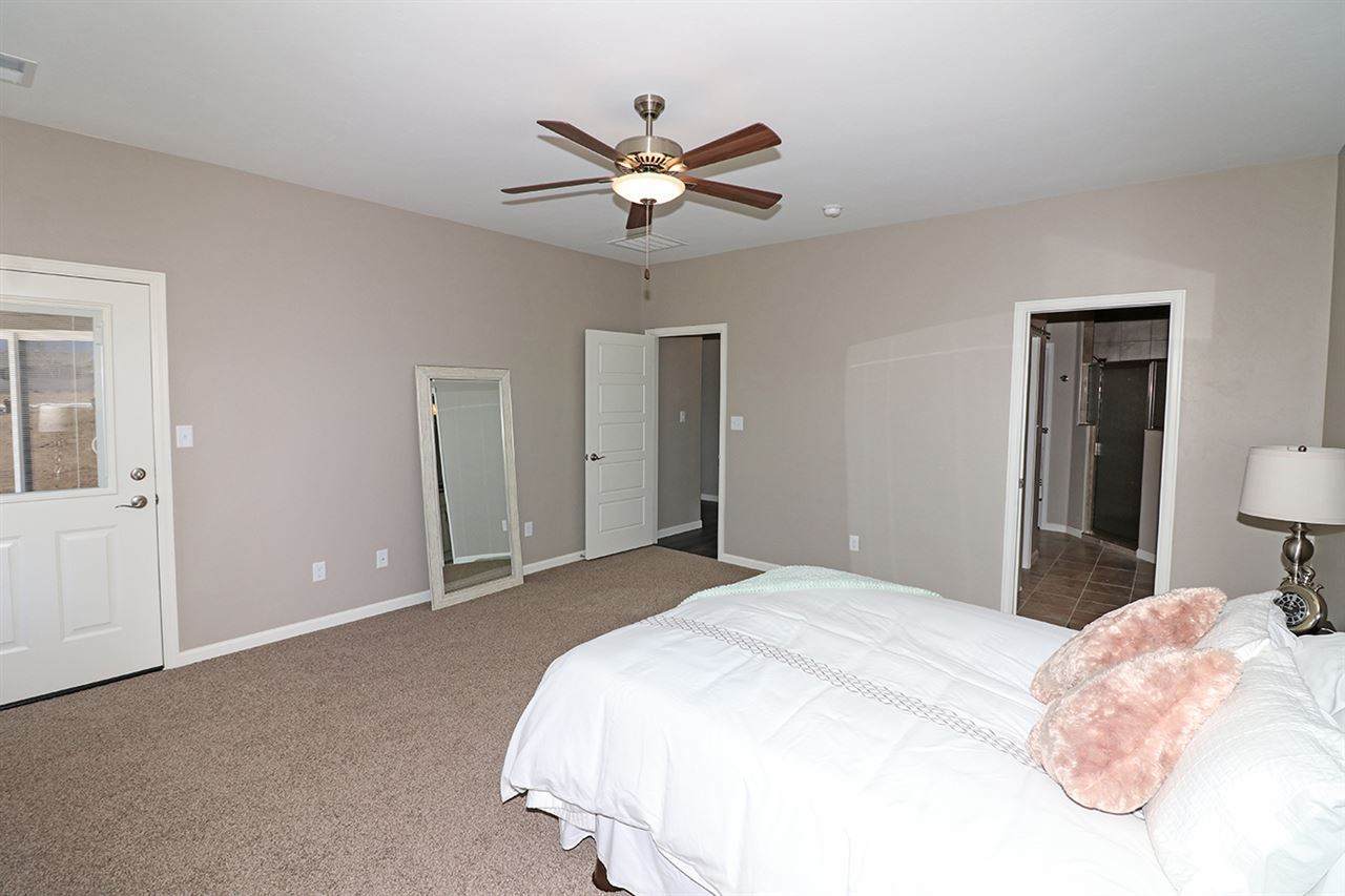 Primary Bedroom with Ceiling Fan | Integrity Homes | Grand Junction, CO 81501