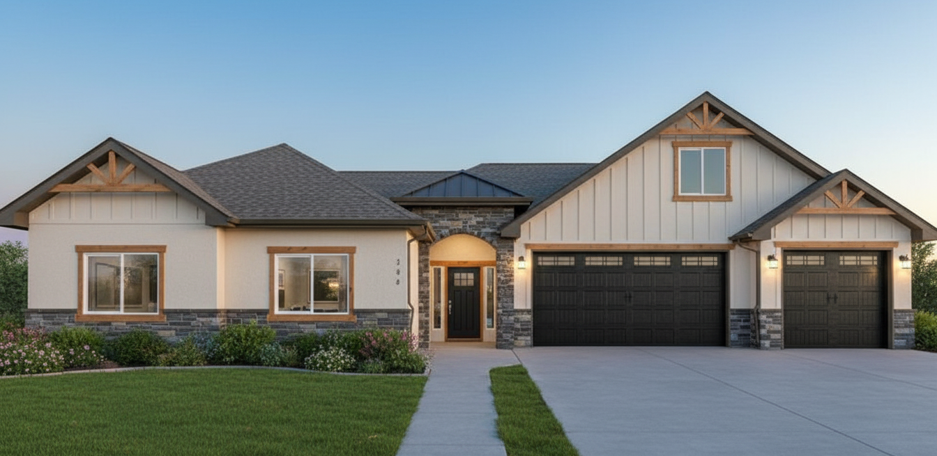 The Opalo Front Exterior Elevation | Integrity Homes | Grand Junction, CO 81501