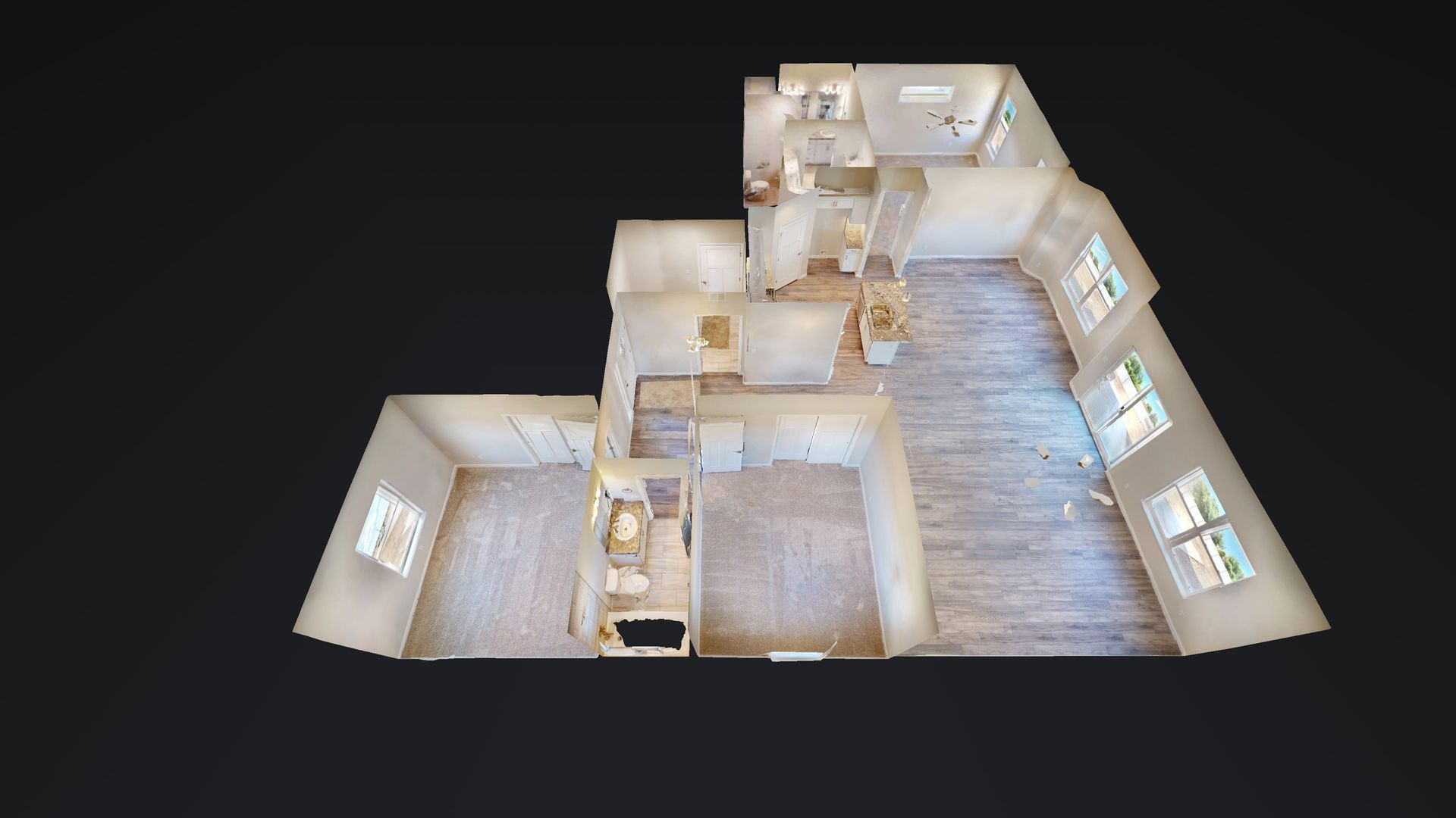 The Orchard home floor plan virtual view