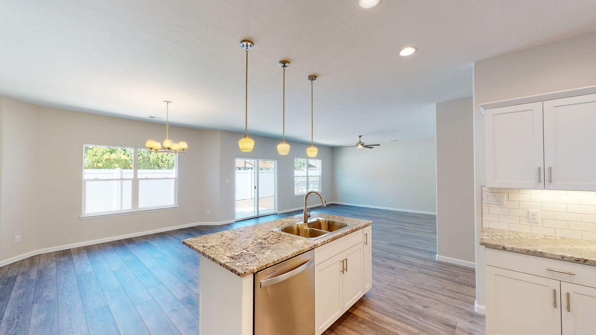 The Orchard floor plan kitchen & dining Gallery image