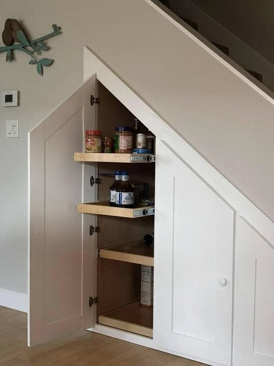 Pantry Under Stairs | Integrity Homes | Grand Junction, CO 81501