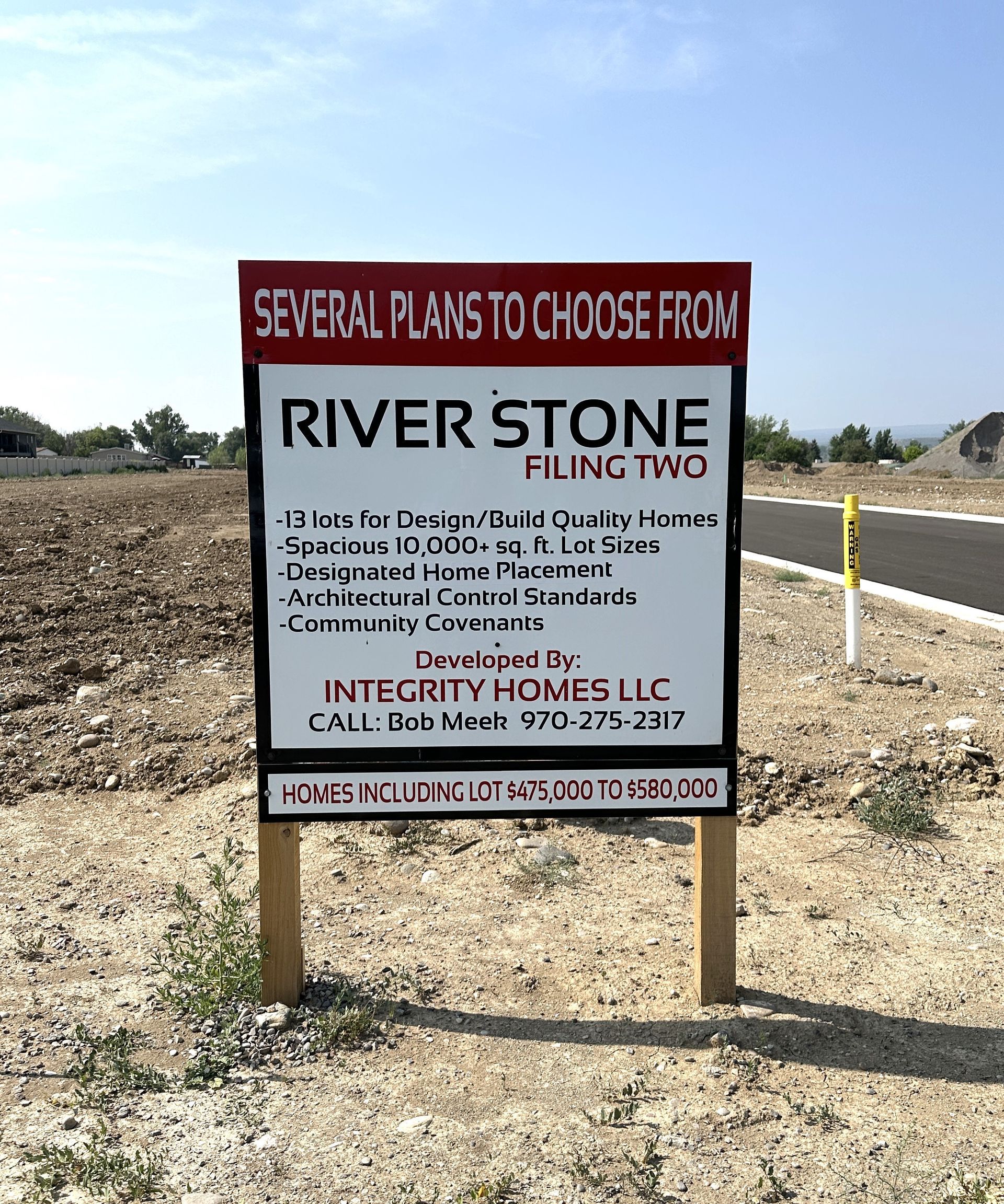 Riverstone sign