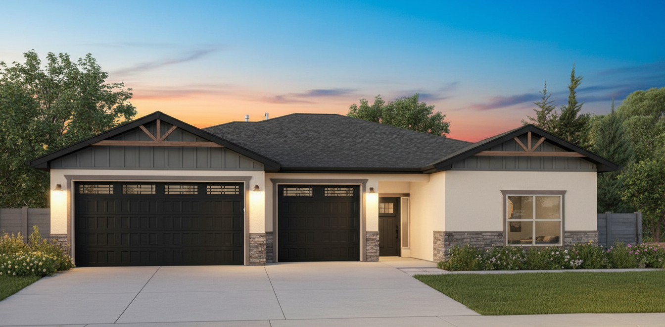 The Rubi Front Exterior Elevation | Integrity Homes | Grand Junction, CO 81501