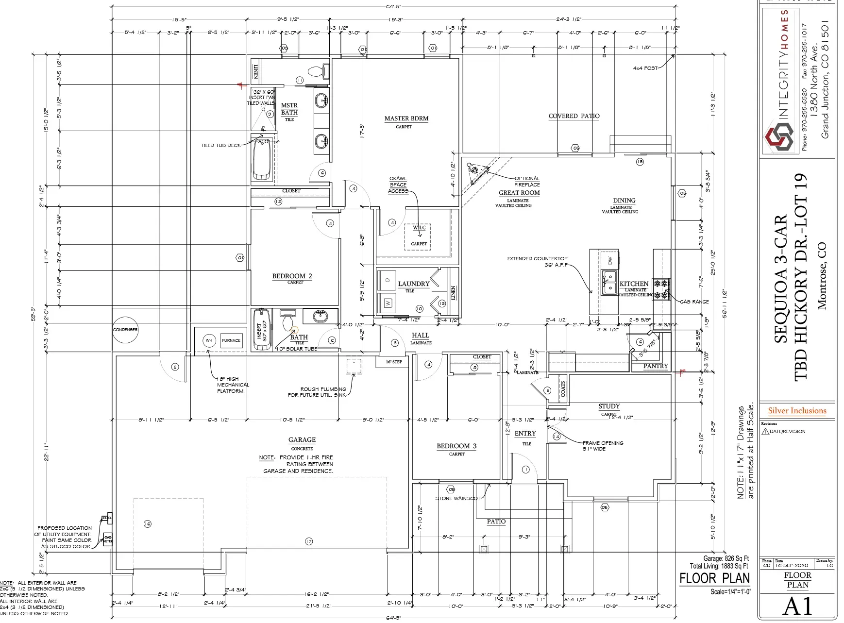The Sequioa floor plan