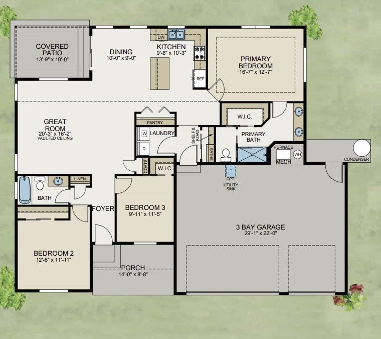 The Willow Floor Plan