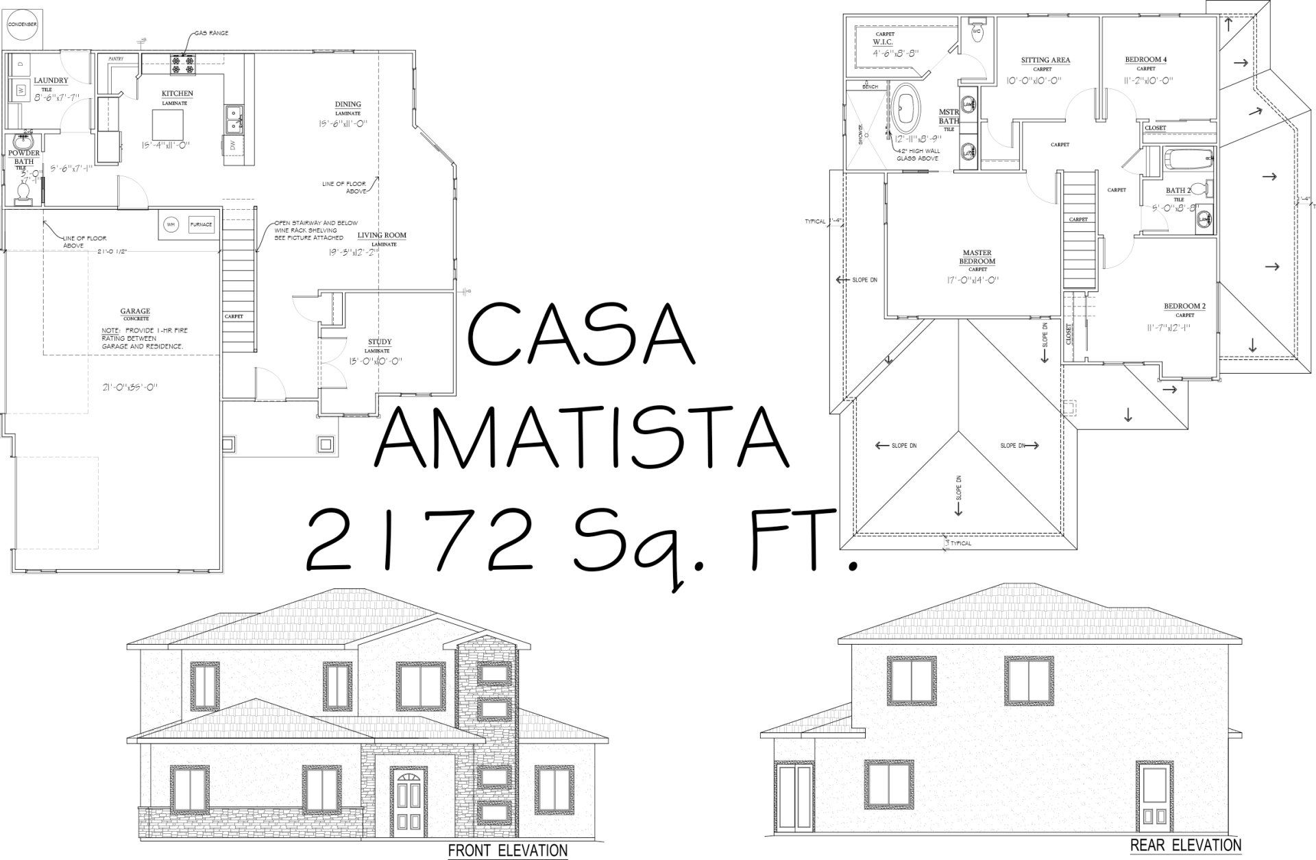 The Amatista customizable floor plan