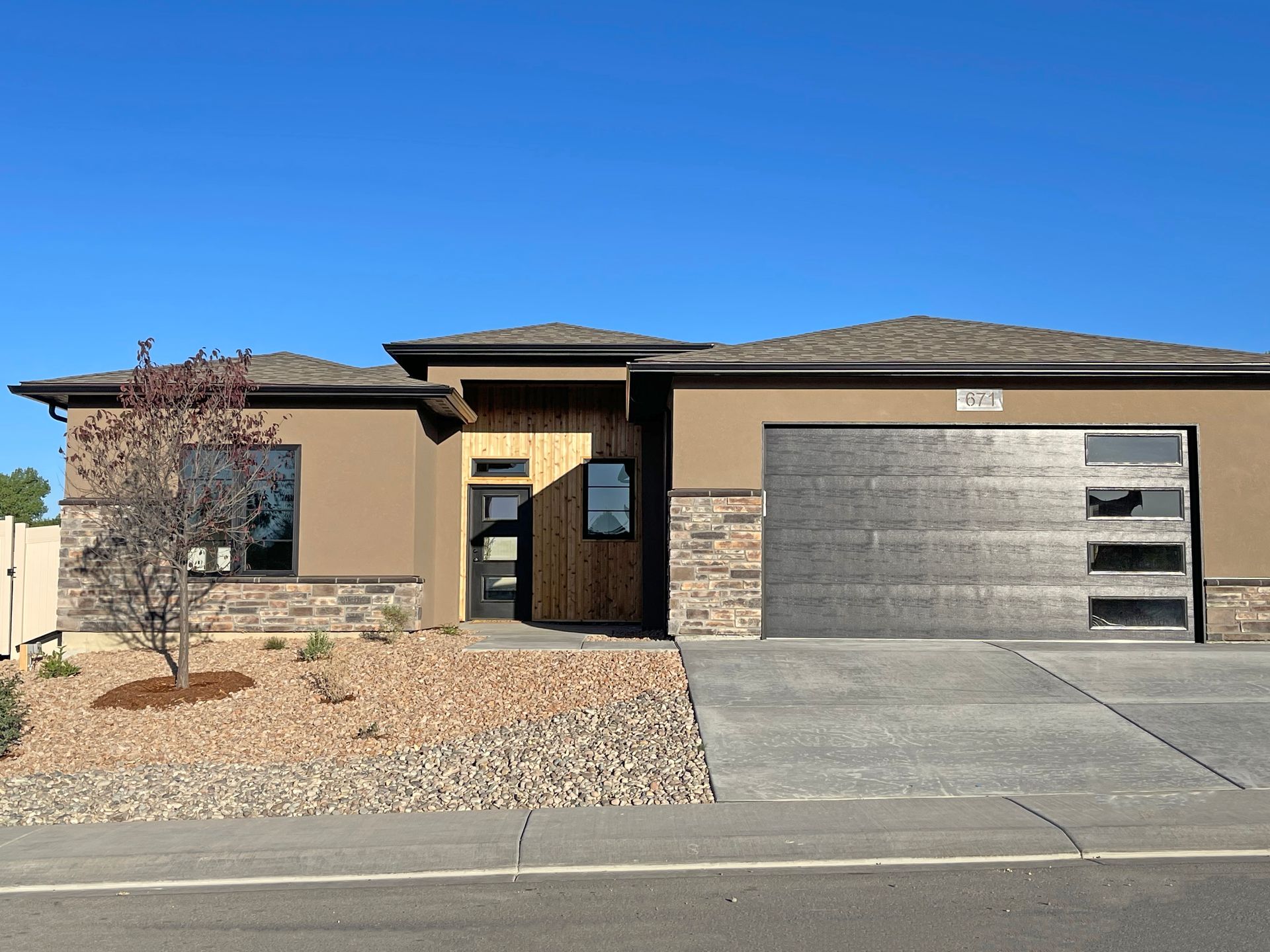 Exterior front photo of Colorado new home for sale built by Integrity Homes, Custom Home Builder, Contractor