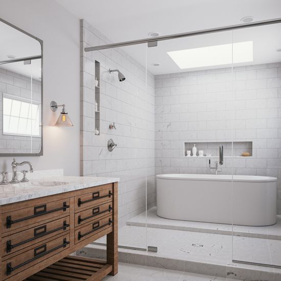 Modern Luxury Bathroom Interior — Greater Sydney, NSW — Discount Bathroom Renovations