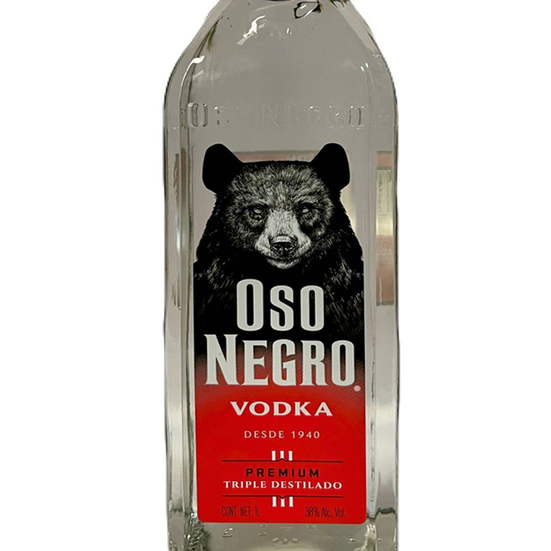 Vodka Oso Negro Regular 1L